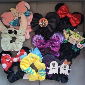 Colorful Character Hair Accessories Set